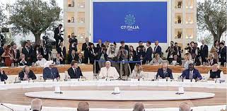 POPE FRANCIS PARTICIPATES IN THE G7 SESSION ON ARTIFICIAL INTELLIGENCE